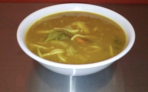 Sunday special soup (pumpkin soup)