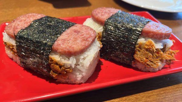 Spam musubi's