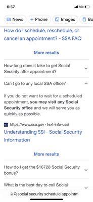 You may visit ANY social security office according to the website.