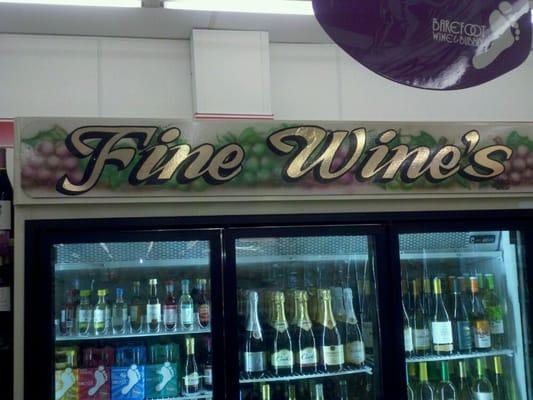 What does the wine own? Can I get an English major here?