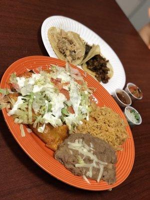 Enchiladas and Tacos!