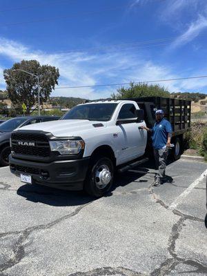 Congratulations Rainbow Waterproofing on your new Ram 3500 Stake Bed Regular Cab!