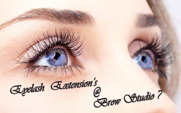 Eyelash Extension's @Brow Studio 7 Houston.