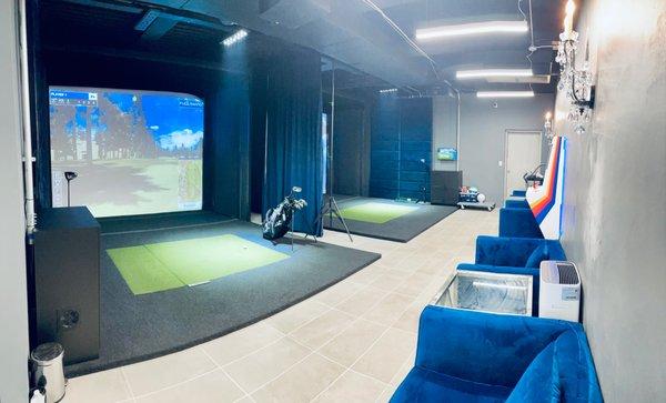 Dual Full Swing Simulators