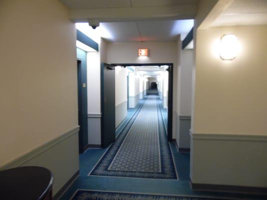 Hallway at hotel 3th floor