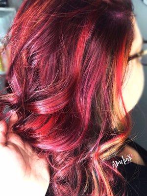 Permanent vivid color