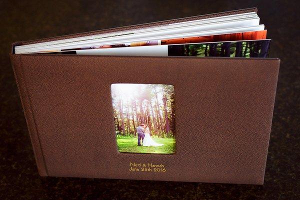 All of our wedding coverage packages include an album.