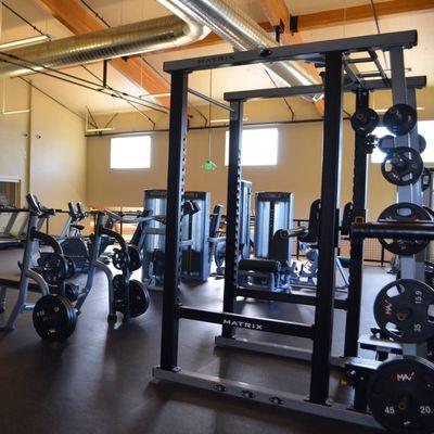 Bear River Recreation Center Upstairs Gym Equipment