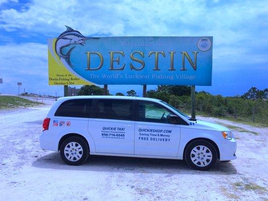 Welcome to Destin! - Quickie Taxi