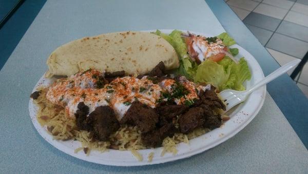 Beef kebab