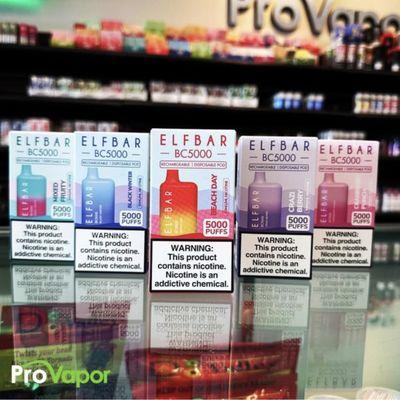 We offer a wide variety of disposable vapes