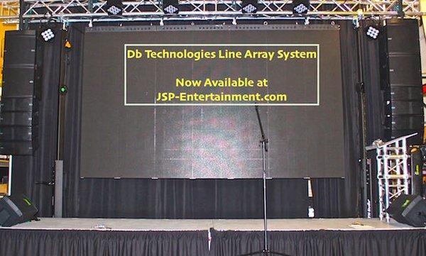 Stage & Line Array Sound System