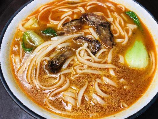 Beef with Mala Spicy Noodle Soup