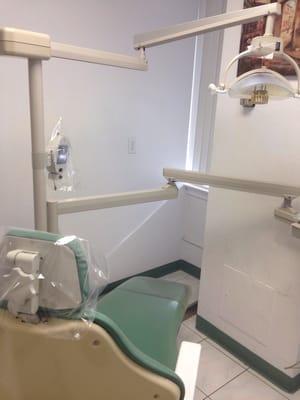 Another view of dental area where you will be checked