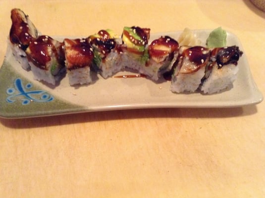 Wild dragon roll