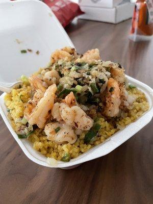 Sautéed Shrimp Fried Rice - small (9 pc shrimp)