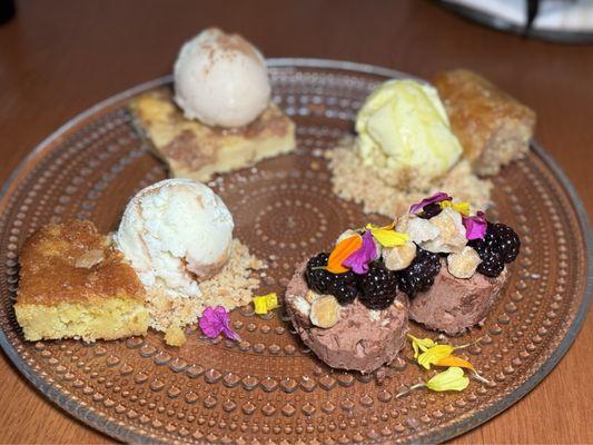 Dessert sampler