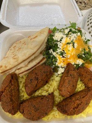 Falafel plate