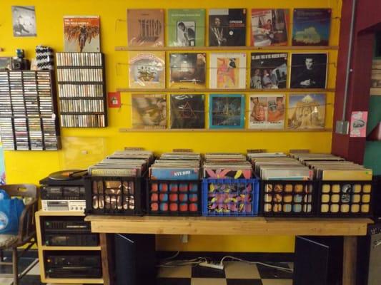 great selection of classic used vinyl.