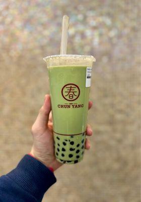 Match Latte w. Boba