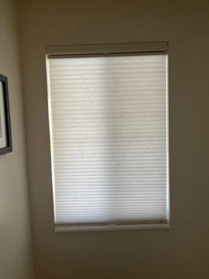 This is what I ordered for all windows. They admit light but you can't see through them...