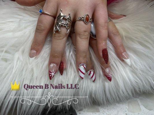 Hard Gel Set with custom design