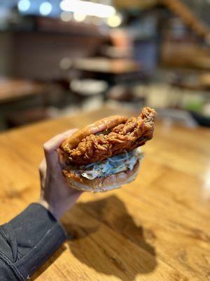 Fried Chicken Breast Sandwich - Spicy Falcon