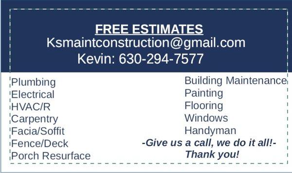 K’s Maintenance & Construction