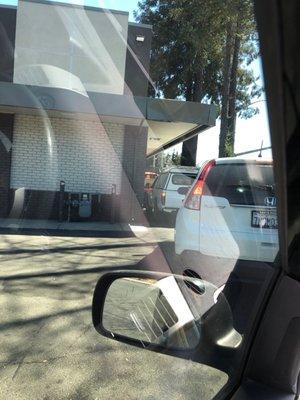 Drive thru at noon