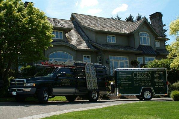 Chosen Wood Window Maintenance