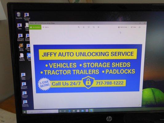 Jiffy Auto Unlocking Service