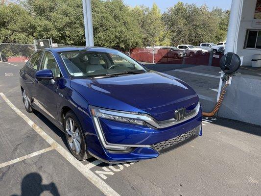 Jun 2021, allowing us to charge our Honda Clarity Electric