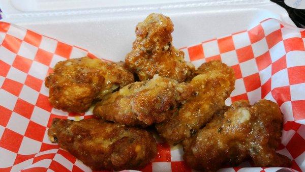 Garlic Parm wings