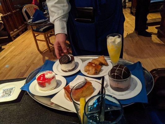 Dessert sampler