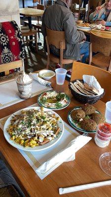 Loaded Shawarma Fries  Cheese Stuffed Falafel Hummus Turkish Coffee Milkeshakes