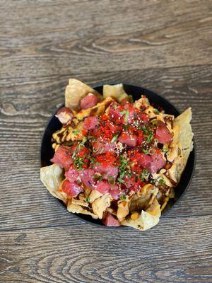 Poke nachos