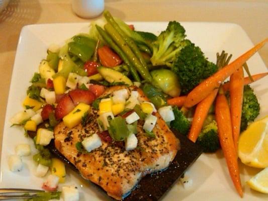 Grilled Salmon Plate