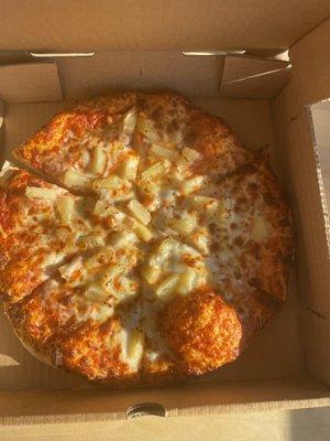 Pineapple pizza. That's right, I said it!