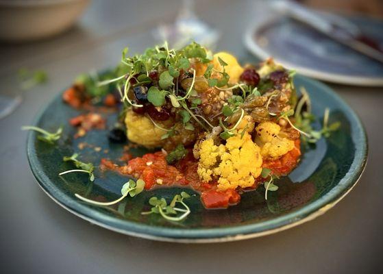 Roasted cauliflower