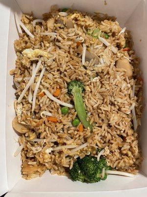 Vegetable fried rice