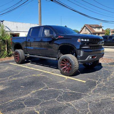 Silverado 5% over whole vehicle 35% on windshield