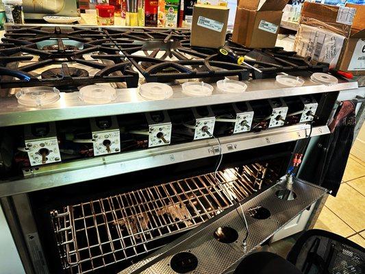 HESTAN  RANGE REPAIR IN HONOLULU