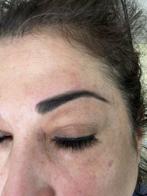 Perfect eyebrow