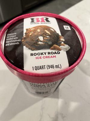 Rocky road ice cream