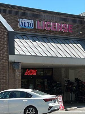 Hwy 99 Auto License