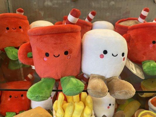 Cute mini plush magnet friends