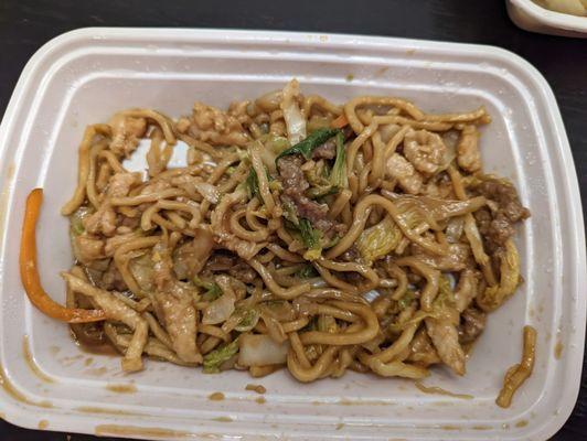 Beef chow mein