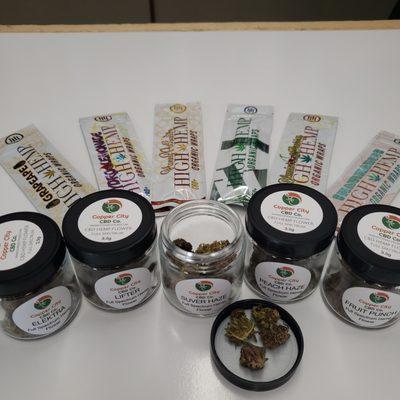 Full Spectrum Hemp Flower & Organic Hemp Wraps.