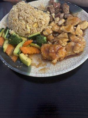 Hibachi steak & chicken