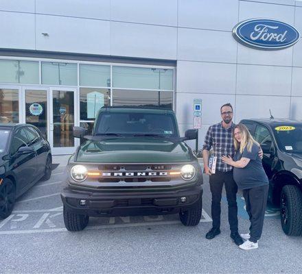 2024 Ford Bronco Big Bend Eruption Green